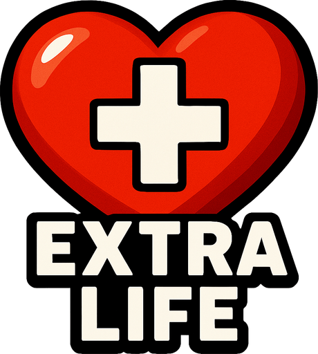 Vida extra, algo realista.
In-Game asset.  2d.  High contrast.  No shadows