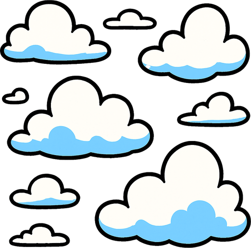 sky.
In-Game asset.  2d.  High contrast.  No shadows