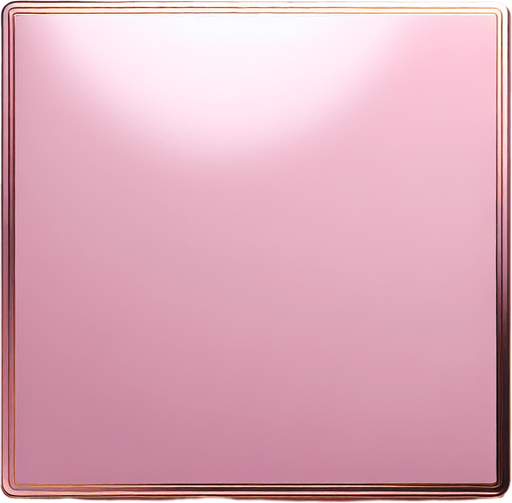 clean pink enamel board witha very thin border