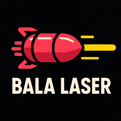 BALA LASER.
In-Game asset.  2d.  High contrast.  No shadows