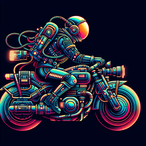 sci fi bike with person riding facing right side
Single Game Texture.  In-Game asset.  High contrast.