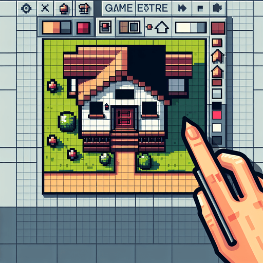 house from above, top down, pixel art, 8 bit style.
Single Game Texture. In-Game asset. 2d. Blank background. High contrast. No shadows.