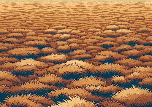 2d anime top down view style brown plains landscape image game photo.