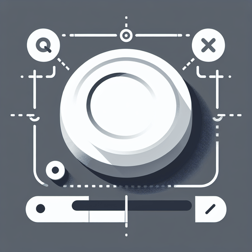 White circular touch indicator. White button like look. Game asset. No background. 2d. No shadow.