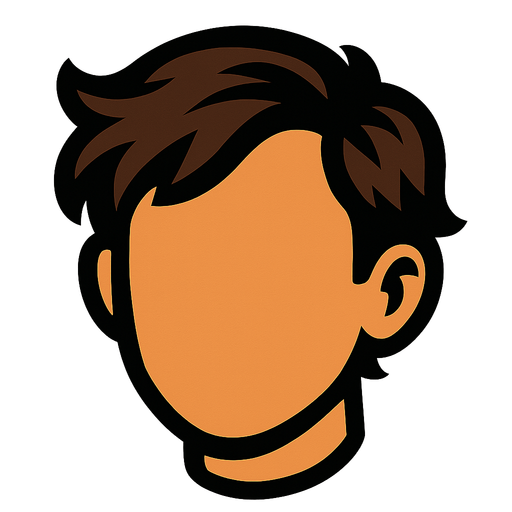 A head with hair.
In-Game asset.  2d.  High contrast.  No shadows