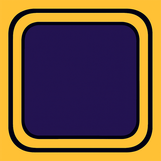 make round square back.
In-Game asset.  2d.  High contrast.  No shadows