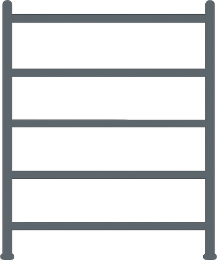 2D metal golgesiz merdiven. No background. Transparent background. Blank background. No shadows. 2d. In-Game asset. flat