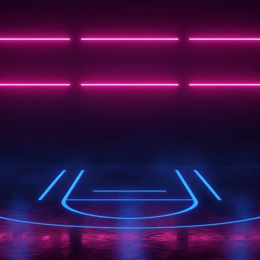 Remove basketball rings and backboards from picture