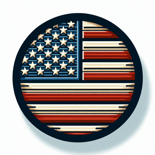 american flag.
Single Game Texture.  In-Game asset.