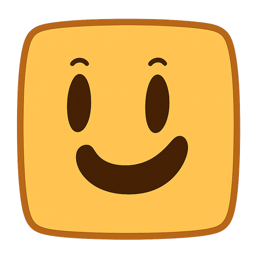 Cute Cube
. No background. Transparent background. Blank background. No shadows. 2d. In-Game asset. flat