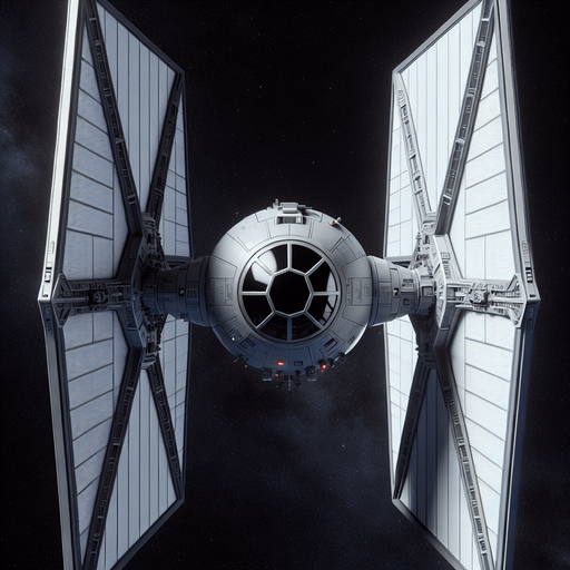 Tie Fighter, Top view