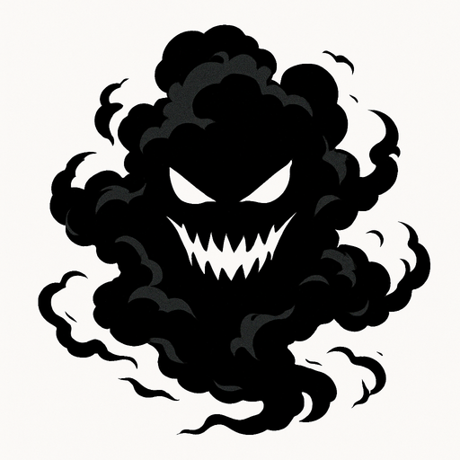 Niebla terrorifica.
In-Game asset.  2d.  High contrast.  No shadows