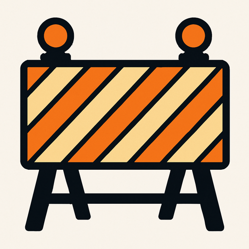 bariyer.
In-Game asset.  2d.  High contrast.  No shadows