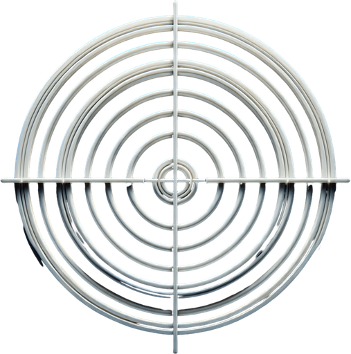 white crosshair.