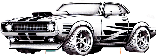 car.
Single Game Texture. In-Game asset. 2d. Blank background. High contrast. No shadows.