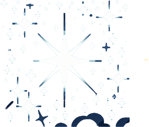 stars.
Single Game Texture. In-Game asset. 2d. Blank background. High contrast. No shadows.