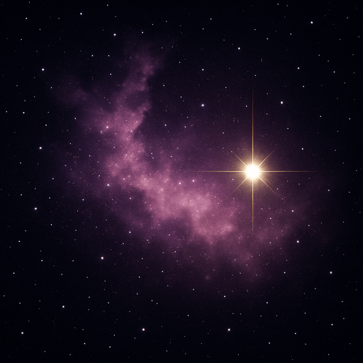 realistic distant detailed dust pink purple nebula star.
In-Game asset.  2d.  High contrast.  No shadows