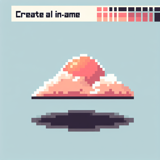 pixelart. a pale sunset cloud..
Single Game Texture. In-Game asset. 2d. Blank background. High contrast. No shadows.