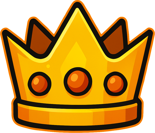 crown.
In-Game asset.  2d.  High contrast.  No shadows