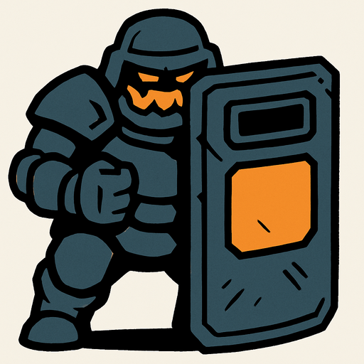 boss sketch ballistic shield.
In-Game asset.  2d.  High contrast.  No shadows