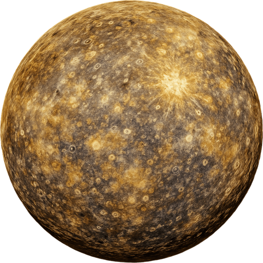 mercury realistic.
In-Game asset.  2d.  High contrast.  No shadows