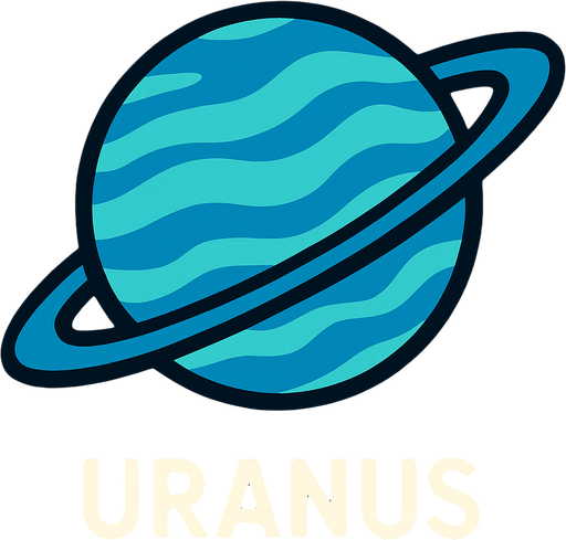 Uranus.
In-Game asset.  2d.  High contrast.  No shadows