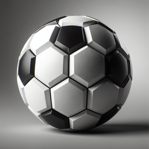 Can you create a soccer ball?.
Single Game Texture. In-Game asset. 2d. Blank background. High contrast. No shadows.