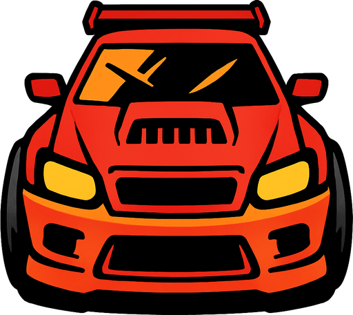 ENEMY CAR.
In-Game asset.  2d.  High contrast.  No shadows