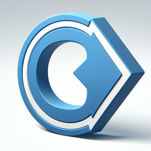 double-sided blue arrow in the form of a semicircle.
Single Game Texture. In-Game asset. 2d. Blank background. High contrast. No shadows.