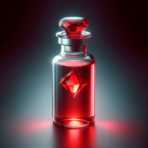 red potion
red potion, no background
