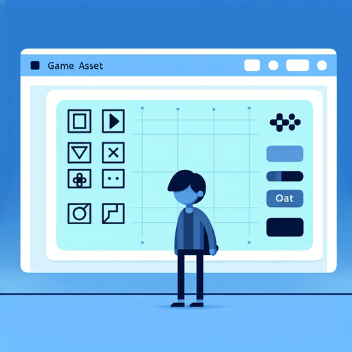 A simple 2d Player.
Single Game Texture. In-Game asset. 2d. Blank background. High contrast. No shadows.