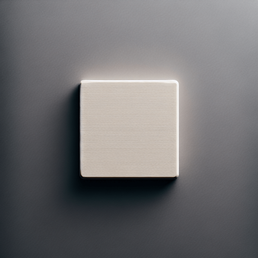 A blank scrabble tile, direct top down view..
Single Game Texture. In-Game asset. 2d. Blank background. High contrast. No shadows.