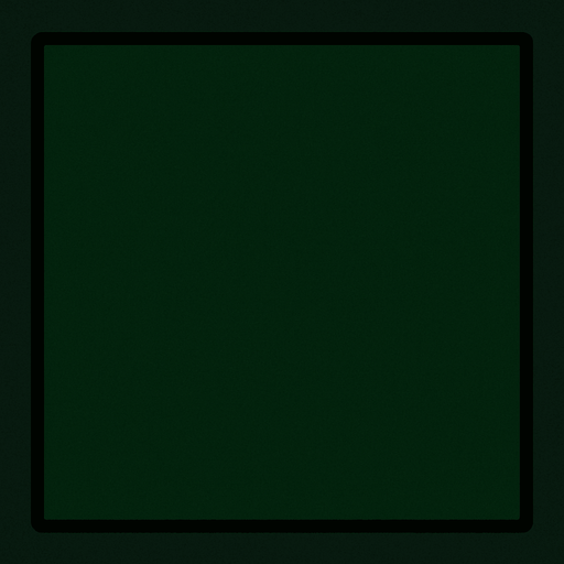 Genera una imagen verde solo verde oscuro.
In-Game asset.  2d.  High contrast.  No shadows