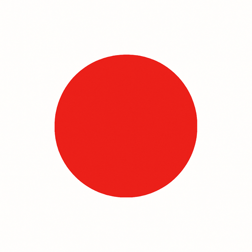 red dot.
In-Game asset.  2d.  High contrast.  No shadows