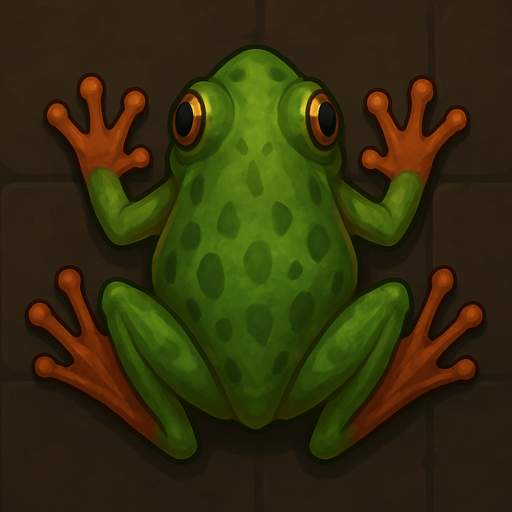 frog top view.
In-Game asset