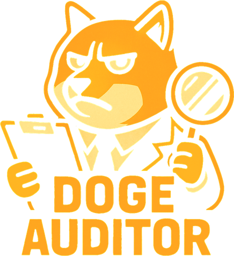 DOGE Enemy Auditor.
In-Game asset.  2d.  High contrast.  No shadows