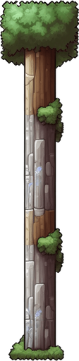 Single tall column
Game Texture. In-Game asset. 2d. Pixelart. White background. Blank background. Low detail. High contrast.