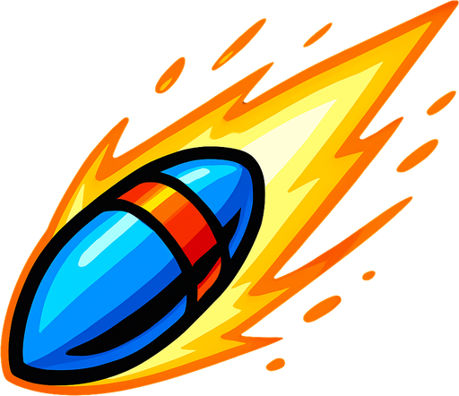 uzay mermi effekti.
In-Game asset.  2d.  High contrast.  No shadows