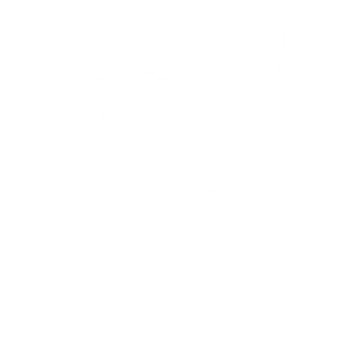 DEMON. No background. Transparent background. Blank background. No shadows. 2d. In-Game asset. flat