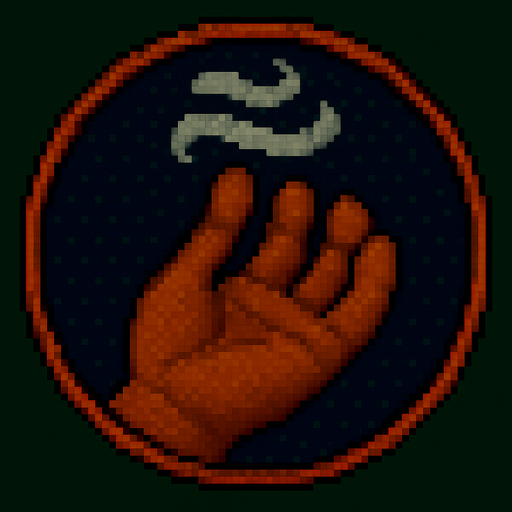 A hand with its fingers symbolizing gas