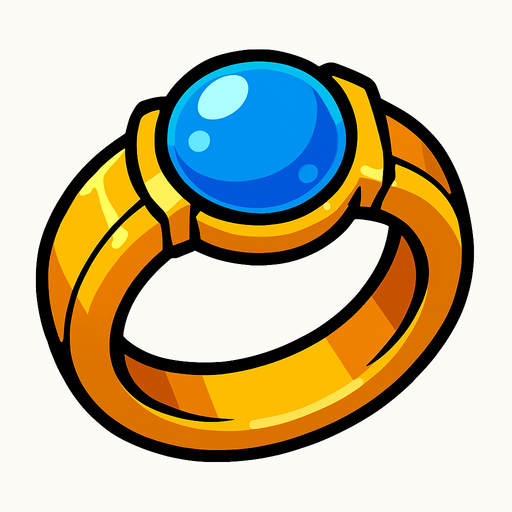 RING.
In-Game asset.  2d.  High contrast.  No shadows