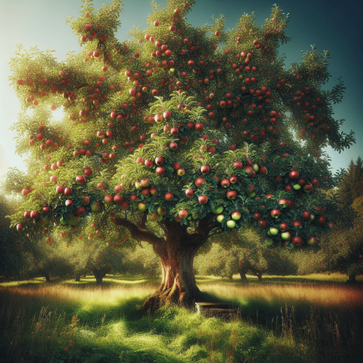 elma ağacı.
elma ağacı