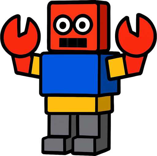 Make a Sonic enemy but in Roblox form.
In-Game asset.  High contrast.  No shadows. 2d