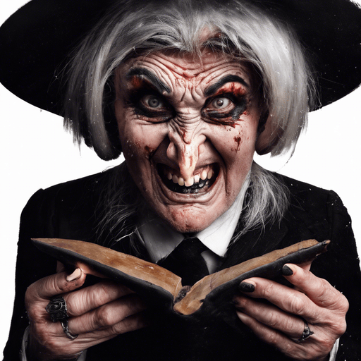 very angry and all covered in soot