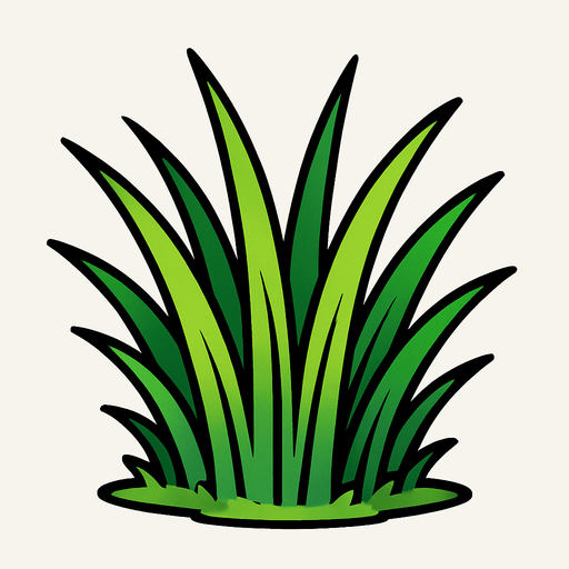 çim.
In-Game asset.  2d.  High contrast.  No shadows