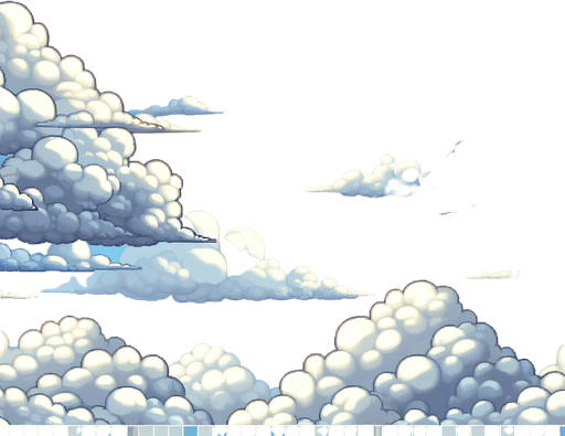 clouds.
Single Game Texture. In-Game asset. 2d. Blank background. High contrast. No shadows.