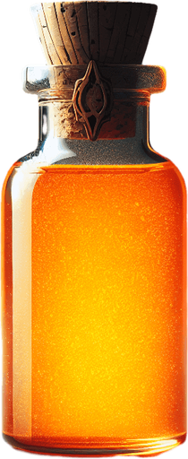 orange potion
orange potion, no background