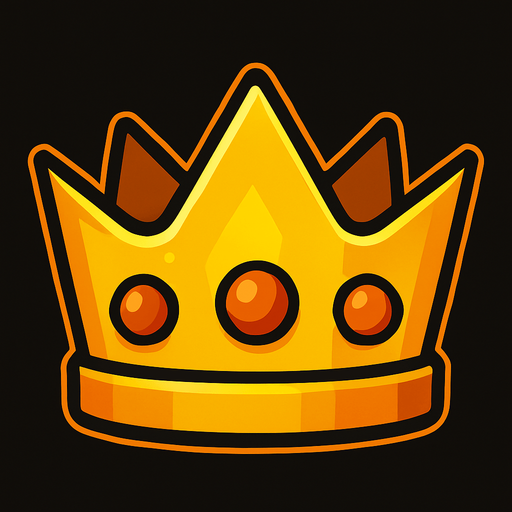 crown.
In-Game asset.  2d.  High contrast.  No shadows