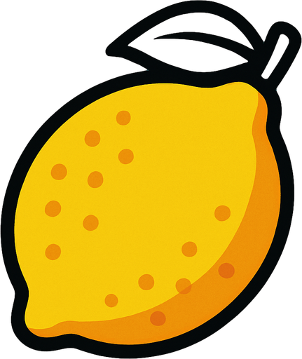 make the lemon.
In-Game asset.  2d.  High contrast.  No shadows