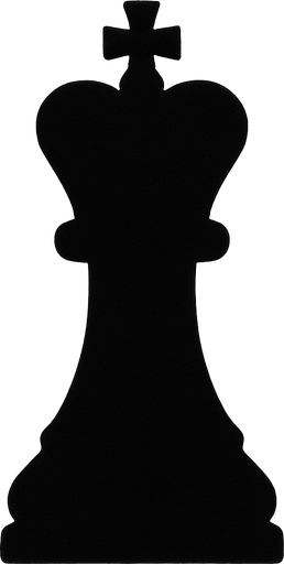 Full black king